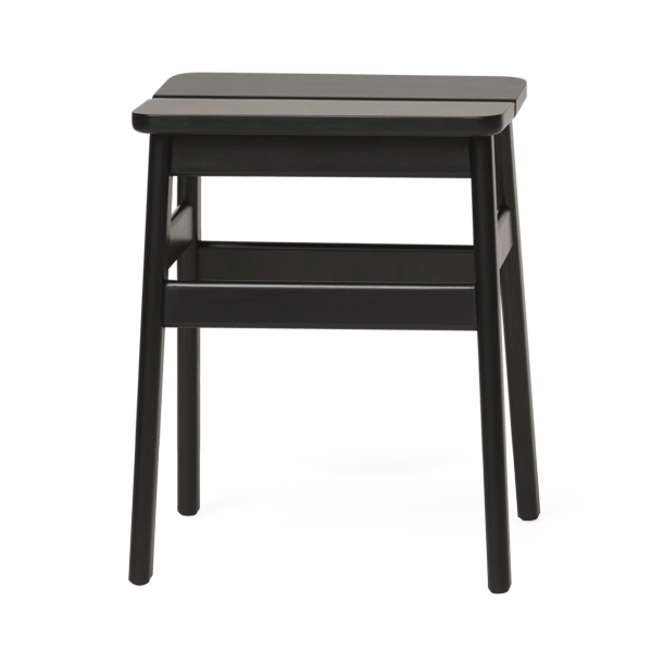 Angle Standard Hocker 45 cm - Black - Form & Refine