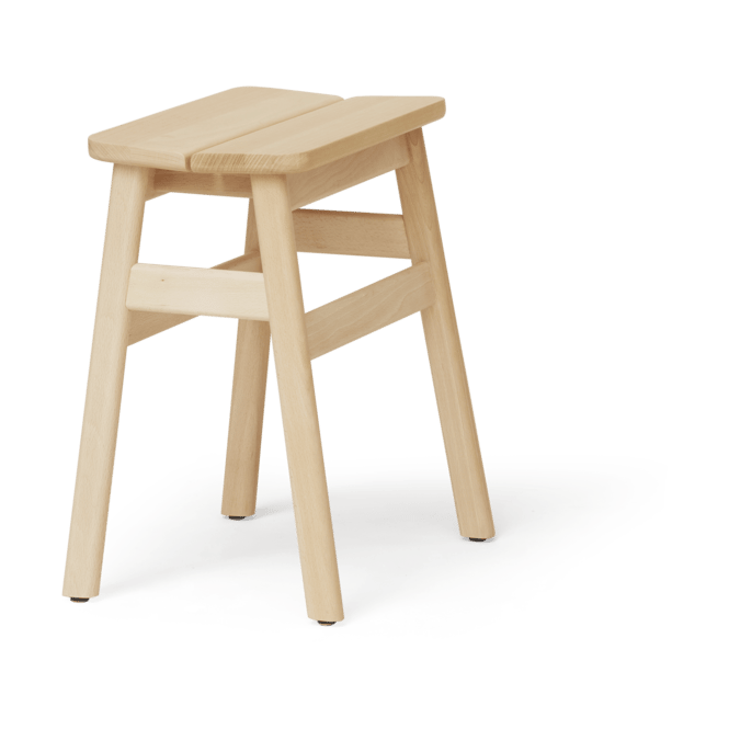 Angle Standard Hocker 45 cm, Buche Form & Refine