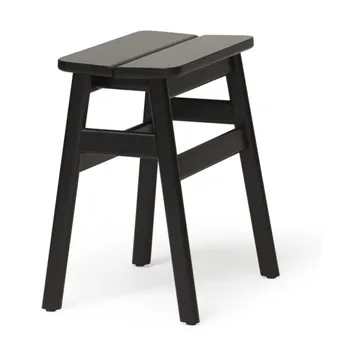 Angle Standard runder Hocker 45 cm - Black, Ø32x46 cm - Form & Refine