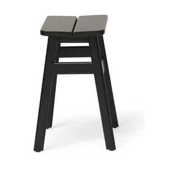 Angle Standard runder Hocker 45 cm - Black, Ø32x46 cm - Form & Refine