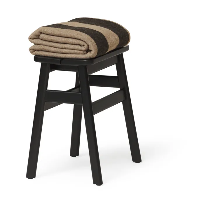 Angle Standard runder Hocker 45 cm, Black, Ø32x46 cm Form & Refine