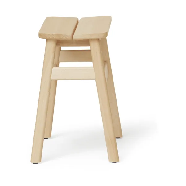 Angle Standard runder Hocker 45 cm, Buche, Ø32x46 cm Form & Refine