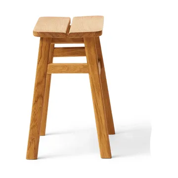 Angle Standard runder Hocker 45 cm - Eiche, Ø32x46 cm - Form & Refine