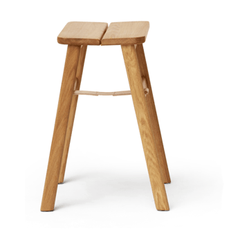 Angle zusammenklappbar Hocker - Eiche - Form & Refine