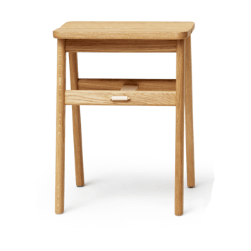 Angle zusammenklappbar Hocker - Eiche - Form & Refine