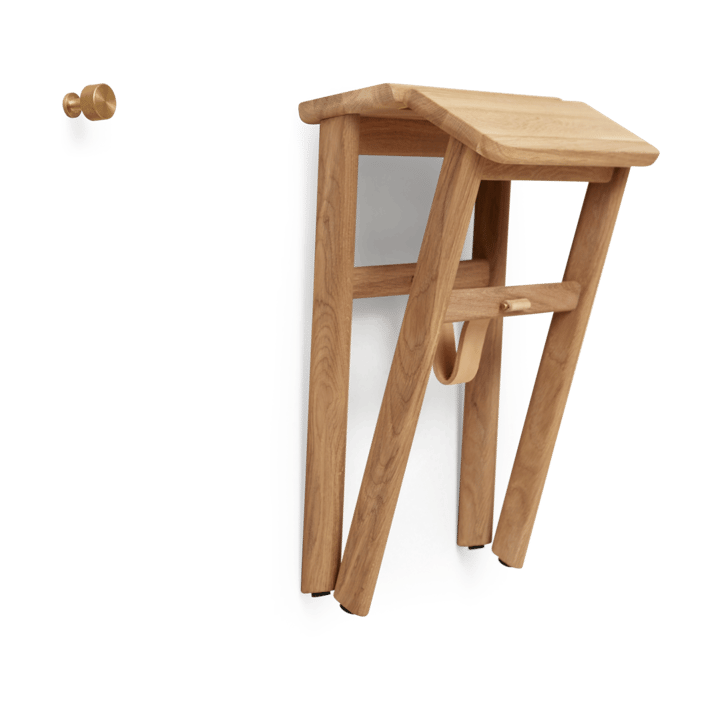Angle zusammenklappbar Hocker, Eiche Form & Refine
