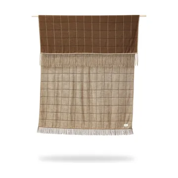 Aymara Decke 130x190 cm - New square brown - Form & Refine