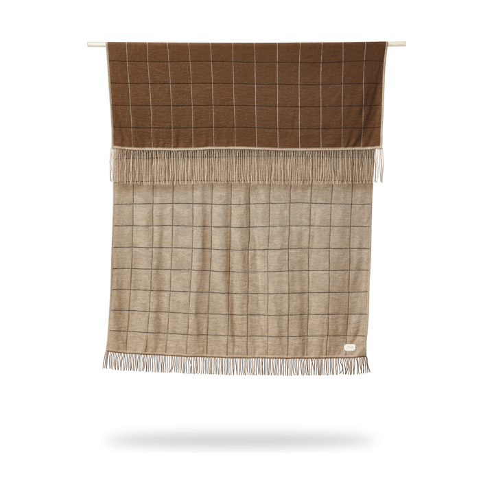 Aymara Decke 130x190 cm - New square brown - Form & Refine
