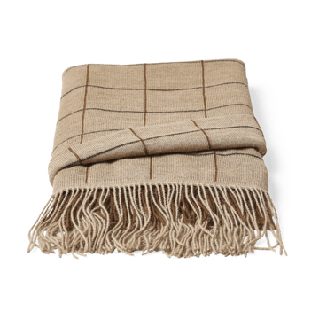 Aymara Decke 130x190 cm - New square brown - Form & Refine