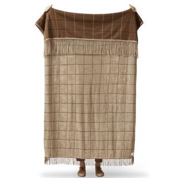 Aymara Decke 130x190 cm - New square brown - Form & Refine
