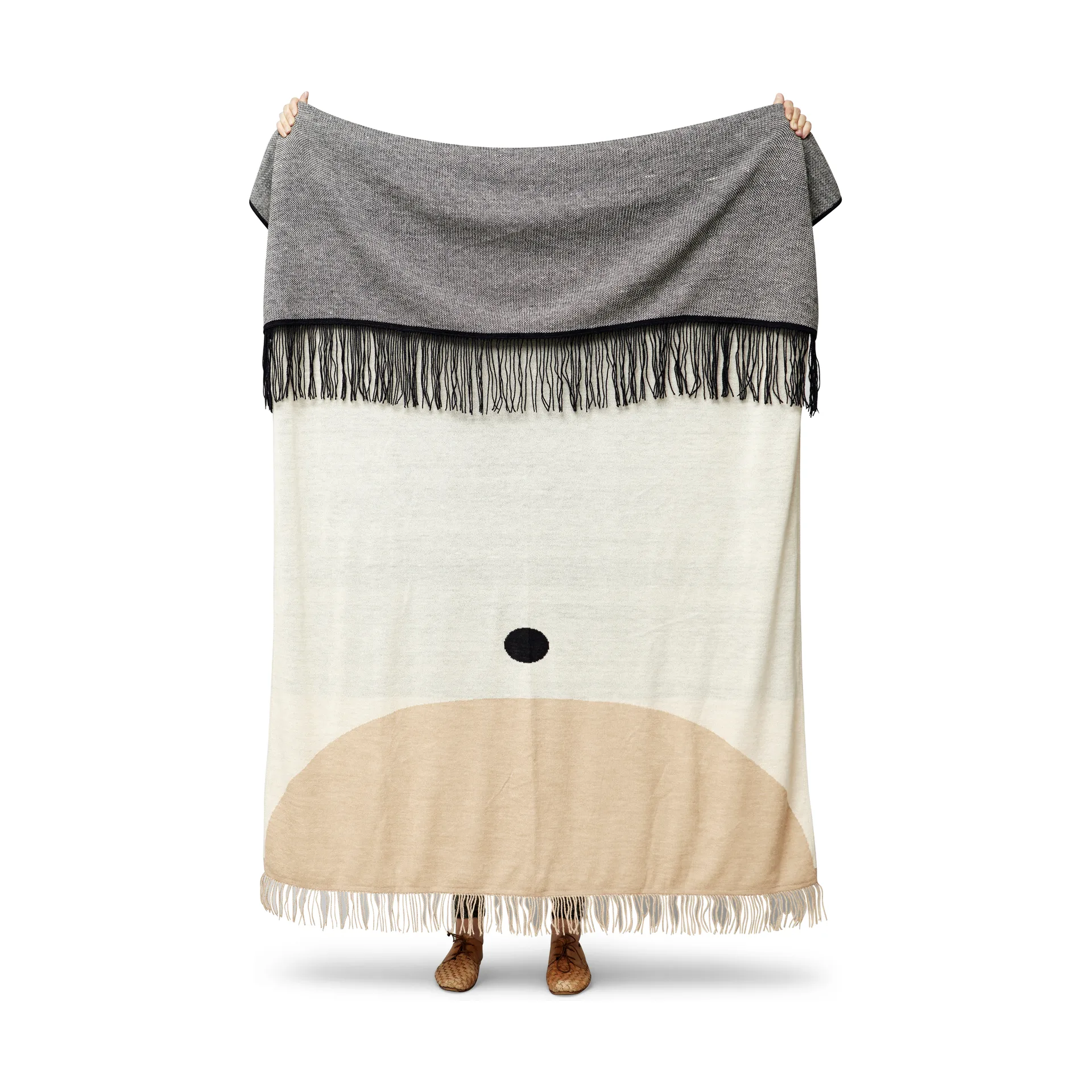 Aymara Decke 130x190 cm, Pattern cream Form & Refine