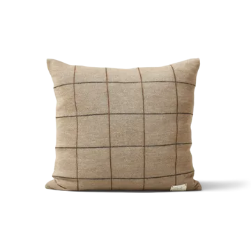 Aymara Kissen 52x52 cm - New square brown - Form & Refine