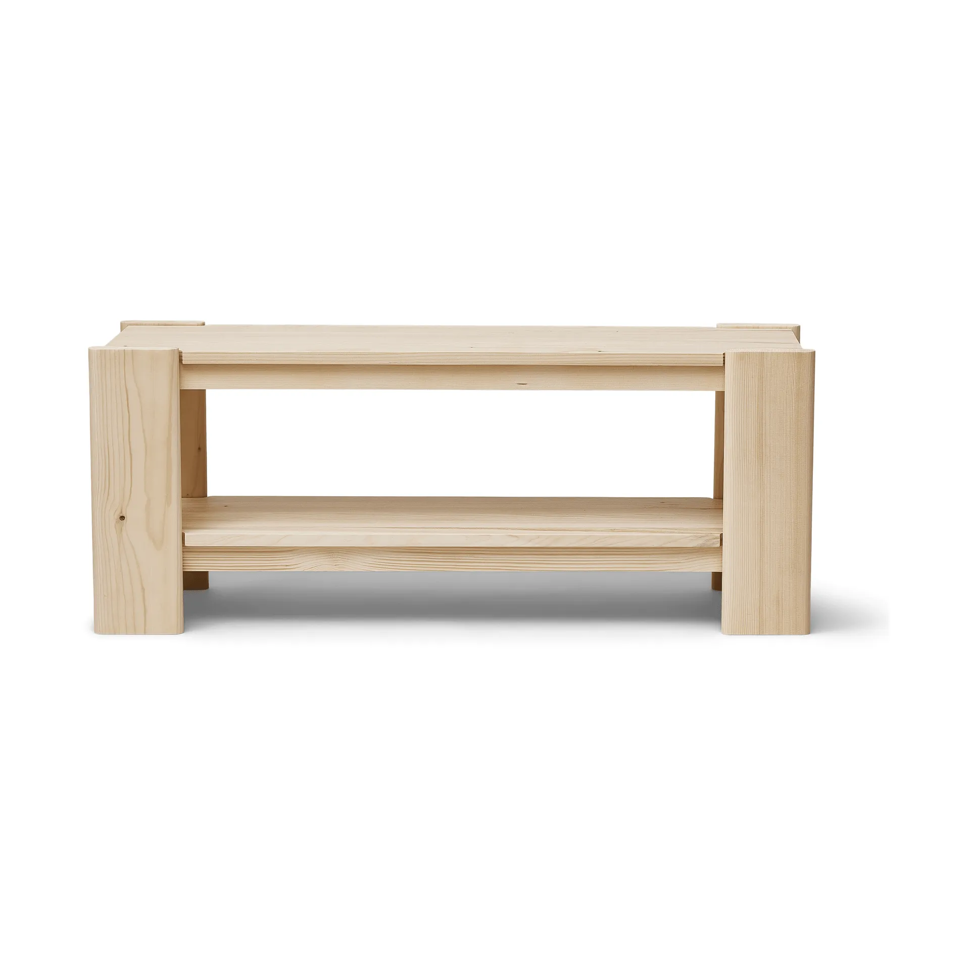 Beam Bank, Kiefernholz, 112 cm Form & Refine
