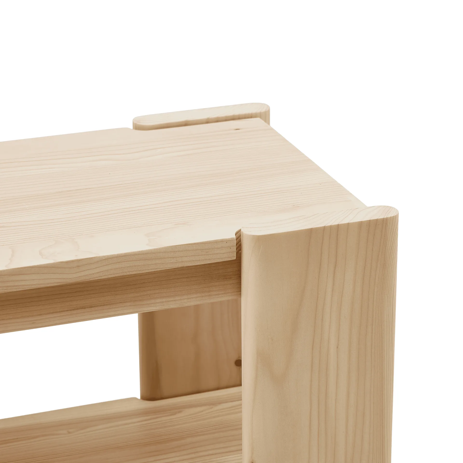 Beam Bank, Kiefernholz, 112 cm Form & Refine