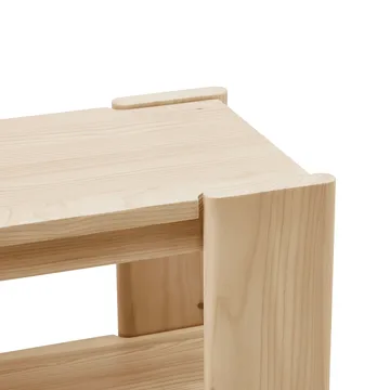 Beam Bank - Kiefernholz, 112 cm - Form & Refine