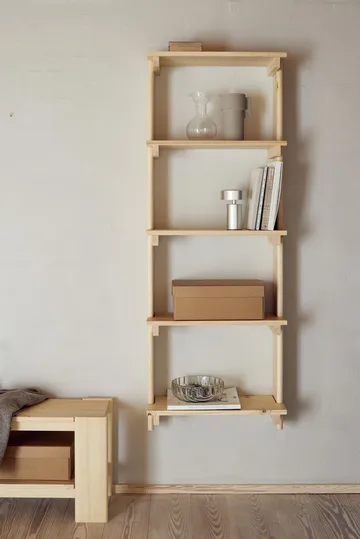 Beam Bank - Kiefernholz, 112 cm - Form & Refine