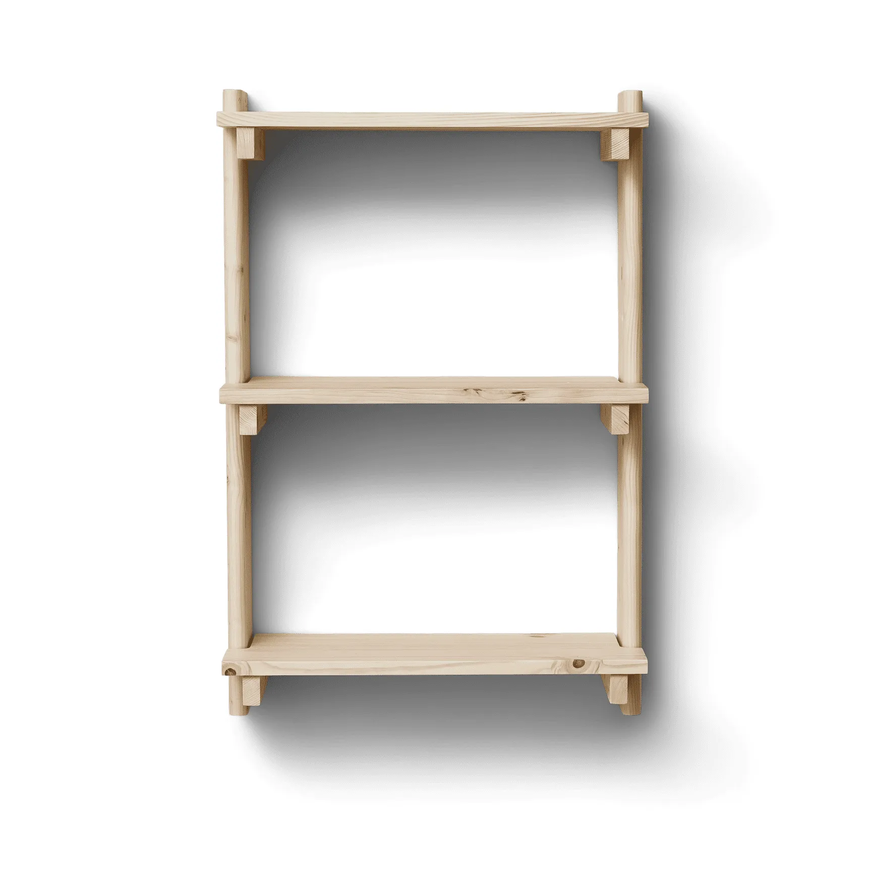 Beam Wandregal 3 Regal, Kiefernholz Form & Refine