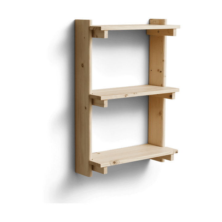 Beam Wandregal 3 Regal, Kiefernholz Form & Refine