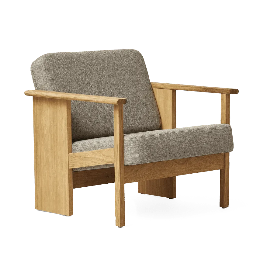 Block Loungestuhl, Der Ek-Hallingdal 65-0227 Form & Refine