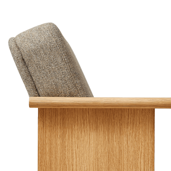 Block Loungestuhl, Der Ek-Hallingdal 65-0227 Form & Refine