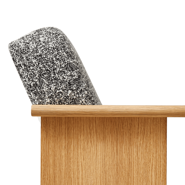 Block Loungestuhl, die Ek-Zero 0004 Form & Refine