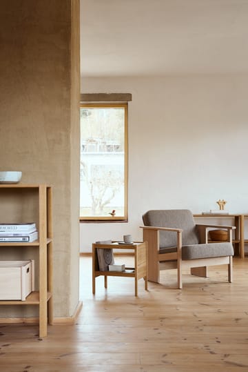 Block Loungestuhl - Weiß-eiche-Hallingdal 65-0227 - Form & Refine