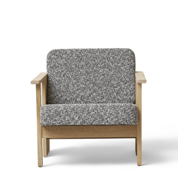 Block Loungestuhl - Weiß-eiche-Zero 0004 - Form & Refine