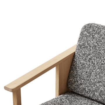 Block Loungestuhl - Weiß-eiche-Zero 0004 - Form & Refine