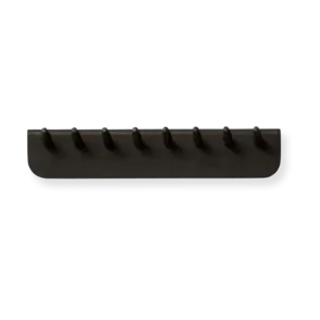 Echo Hakenleiste 40 cm - Schwarz - Form & Refine