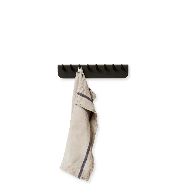 Echo Hakenleiste 40 cm, Schwarz Form & Refine