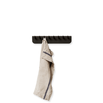 Echo Hakenleiste 40 cm - Schwarz - Form & Refine