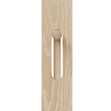 Foyer Rockhängare 173,3 cm - Weiße Eiche - Form & Refine