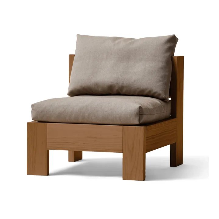 Icon Loungesessel - Technicolor 0370-deep brown furu - Form & Refine