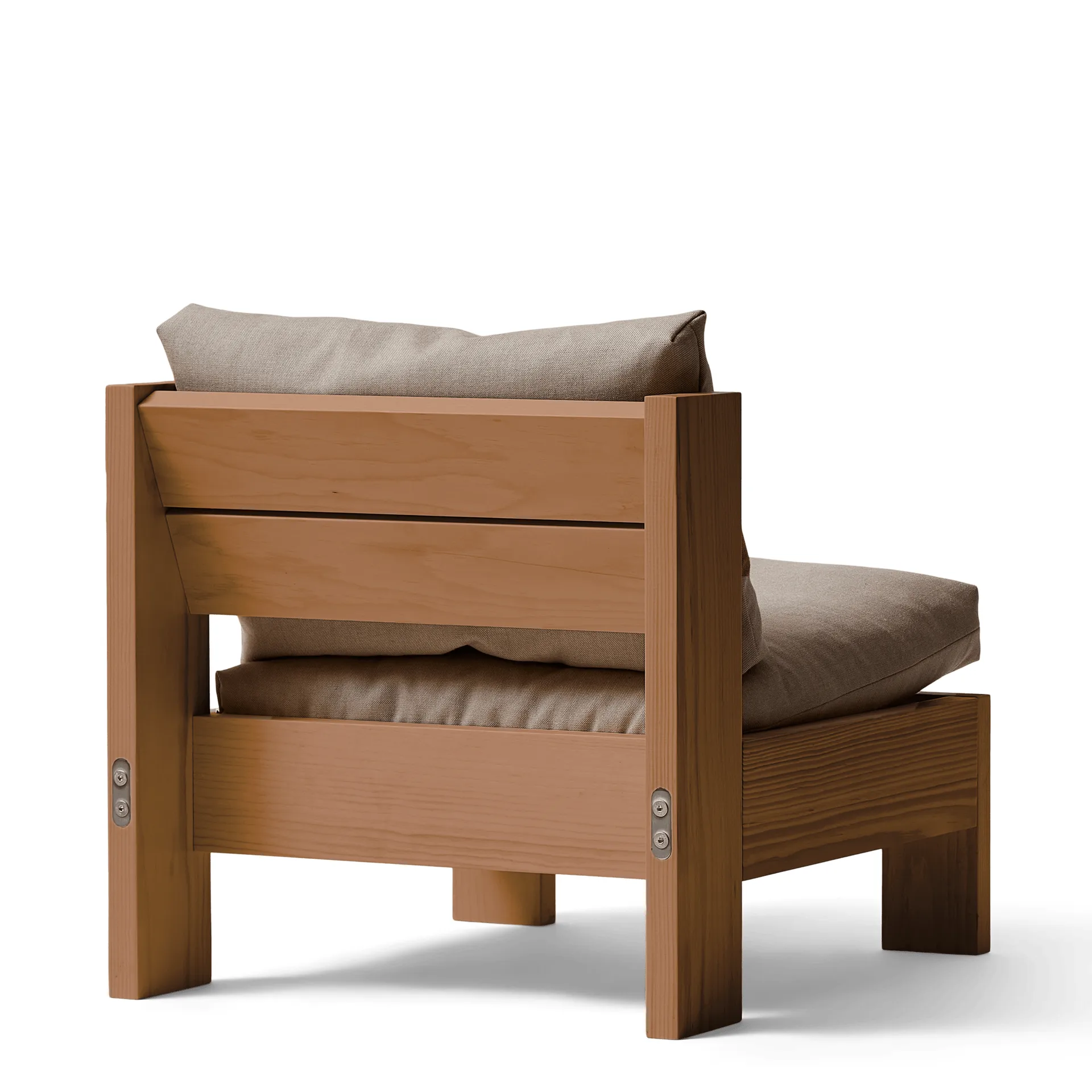 Icon Loungesessel, Technicolor 0370-deep brown furu Form & Refine