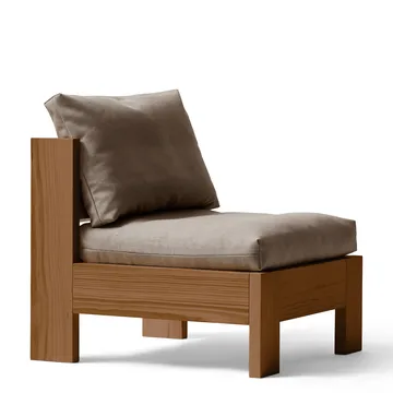 Icon Loungesessel - Technicolor 0370-deep brown furu - Form & Refine