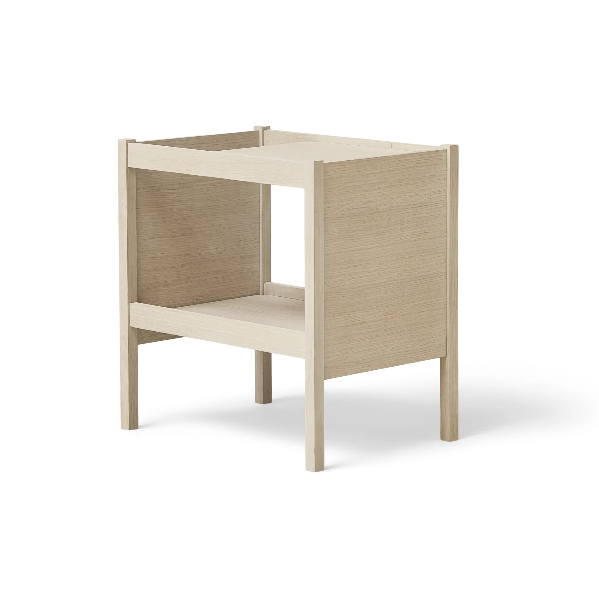 Journal sidobord 29x43 cm, Weiße Eiche Form & Refine
