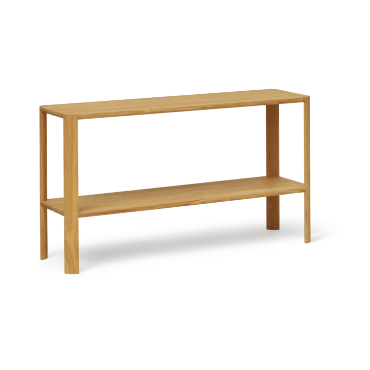 Leaf Regal 2 Ablagen 57x100 cm, Eiche Form & Refine