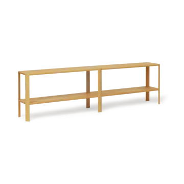 Leaf Regal 2 Ablagen 57x200 cm - Eiche - Form & Refine