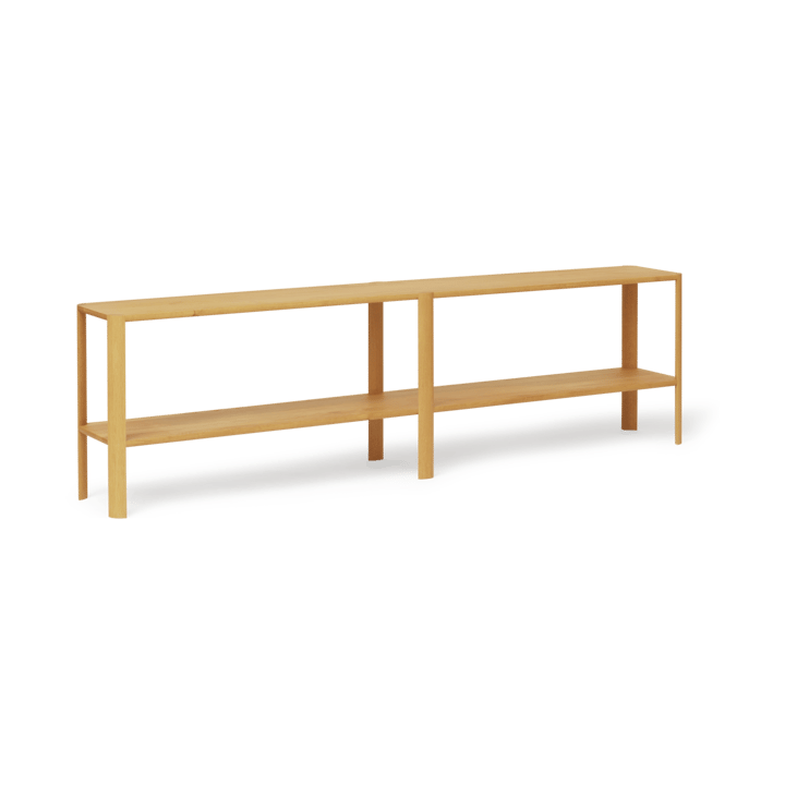 Leaf Regal 2 Ablagen 57x200 cm - Eiche - Form & Refine