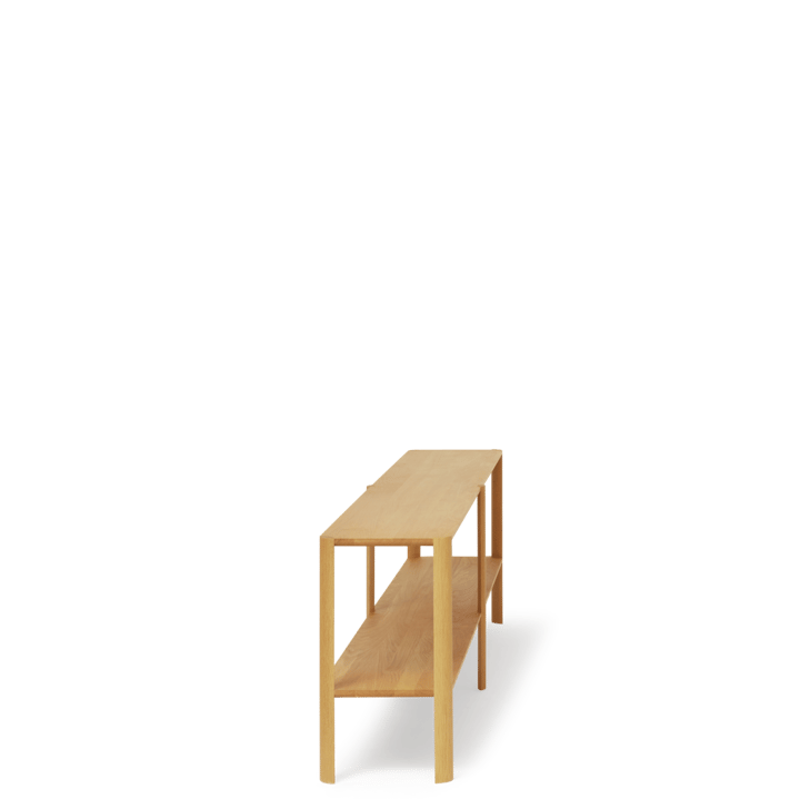 Leaf Regal 2 Ablagen 57x200 cm, Eiche Form & Refine