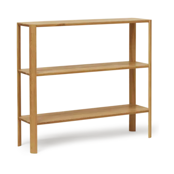 Leaf Regal 3 Ablagen 92x100 cm - Eiche - Form & Refine