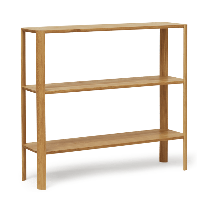 Leaf Regal 3 Ablagen 92x100 cm - Eiche - Form & Refine