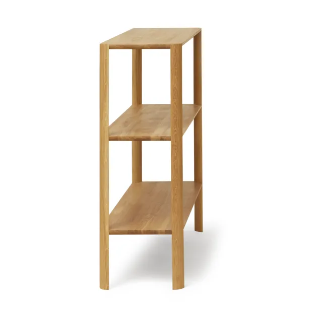 Leaf Regal 3 Ablagen 92x100 cm, Eiche Form & Refine