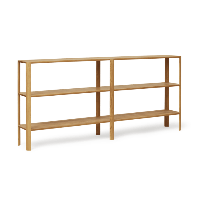 Leaf Regal 3 Ablagen 92x200 cm - Eiche - Form & Refine