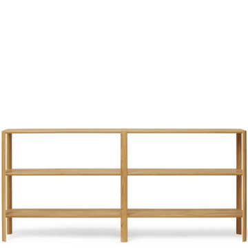 Leaf Regal 3 Ablagen 92x200 cm - Eiche - Form & Refine