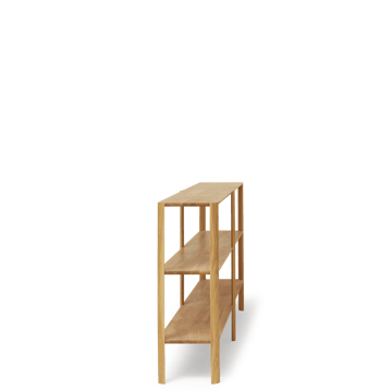 Leaf Regal 3 Ablagen 92x200 cm - Eiche - Form & Refine