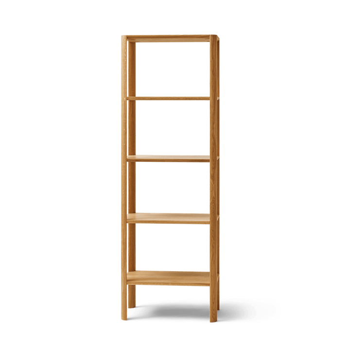 Leaf Regal 5 Ablagen 55x162 cm, Eiche Form & Refine