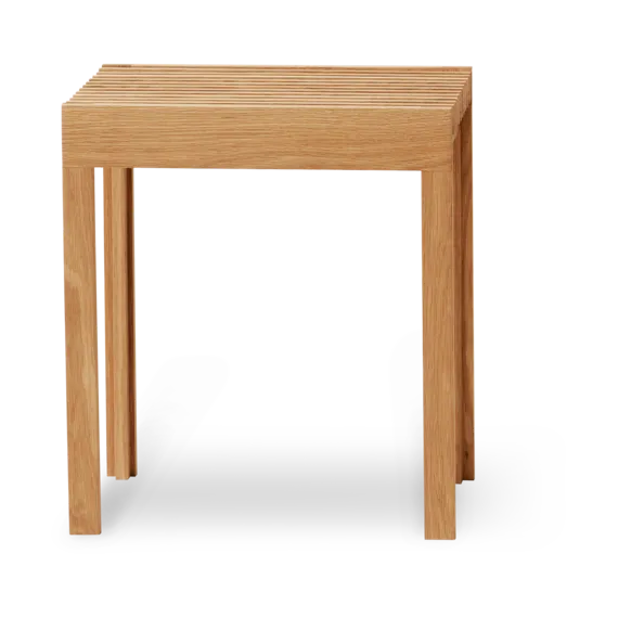 Lightweight Hocker 40x45 cm, Eiche Form & Refine