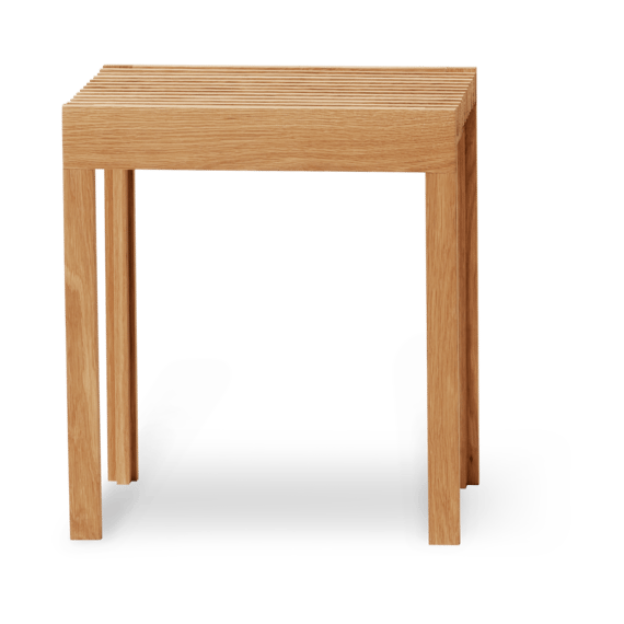 Lightweight Hocker 40x45 cm - Eiche - Form & Refine