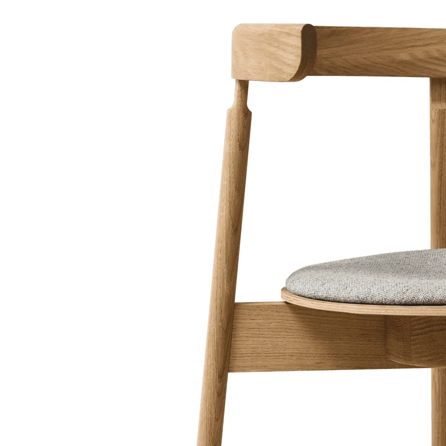 Lunar Stuhl, die Ek-Hallingdal 65-0227 Form & Refine